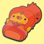 PIN- AT- FLAME PRINCESS