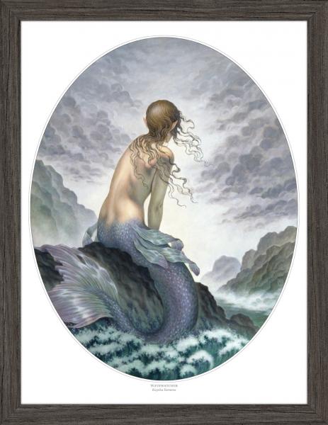 Wavewatcher Art Print picture