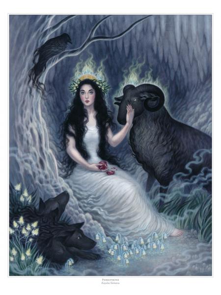 Persephone Art Print picture