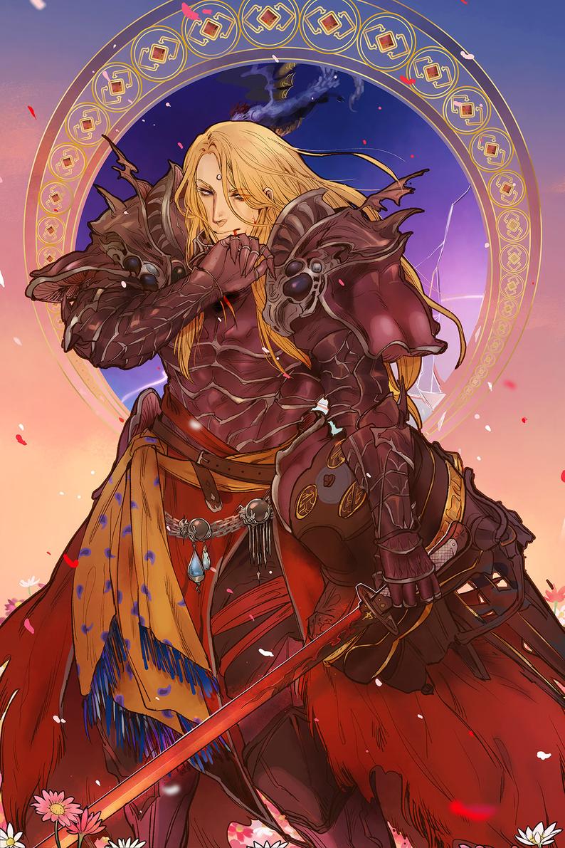 ffxiv / final fantasy 14 npc prints picture