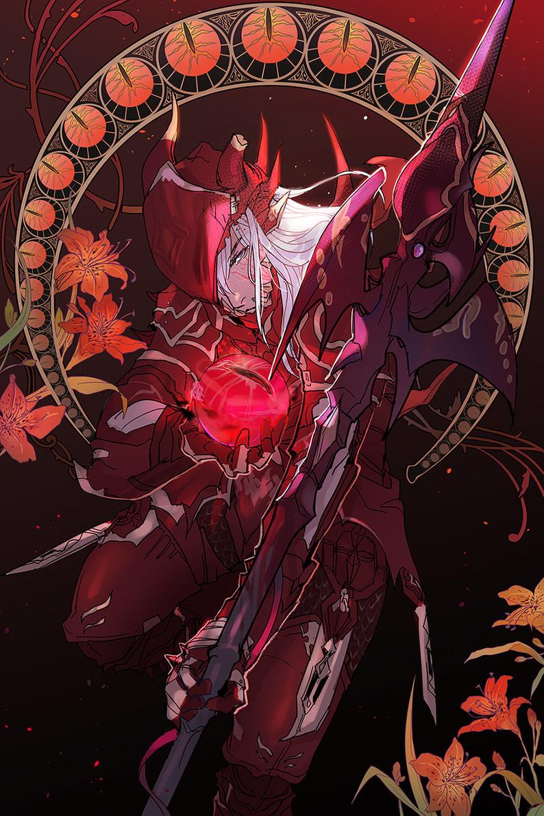 ffxiv / final fantasy 14 npc prints picture