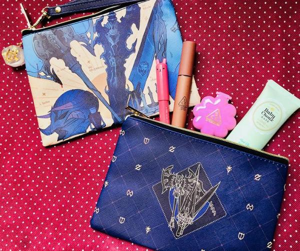 ffxiv role vegan leather zipper pouch