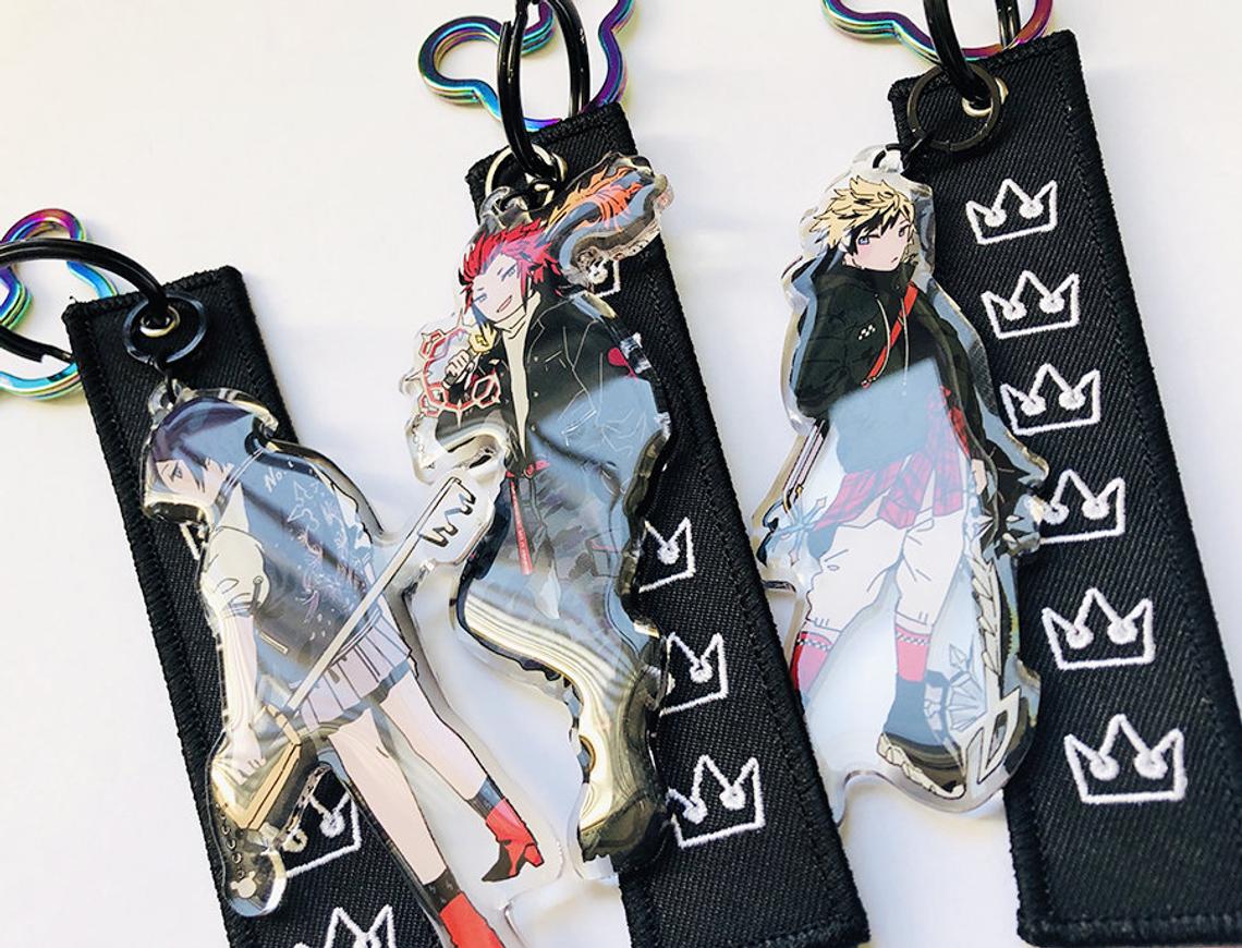 kingdom hearts x streetwear 4in keychain picture