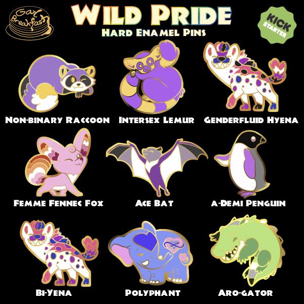 Wild Pride Enamel Pins picture
