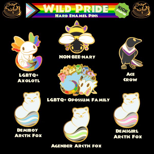 Wild Pride Enamel Pins picture