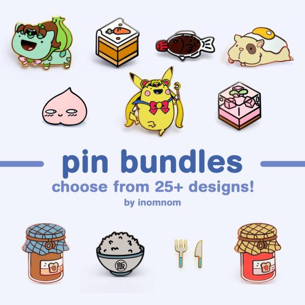 Enamel pins picture