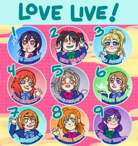 Love Live Buttons! picture