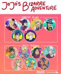 JJBA Button Mega-Set!