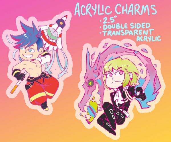 Promare Charms!