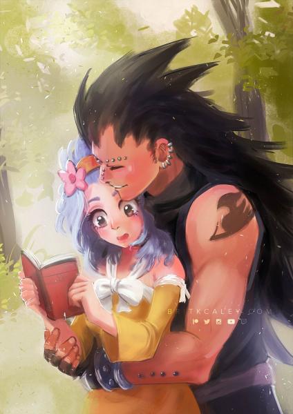 Gajeel and Levy picture