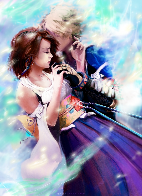 Tidus and Yuna picture