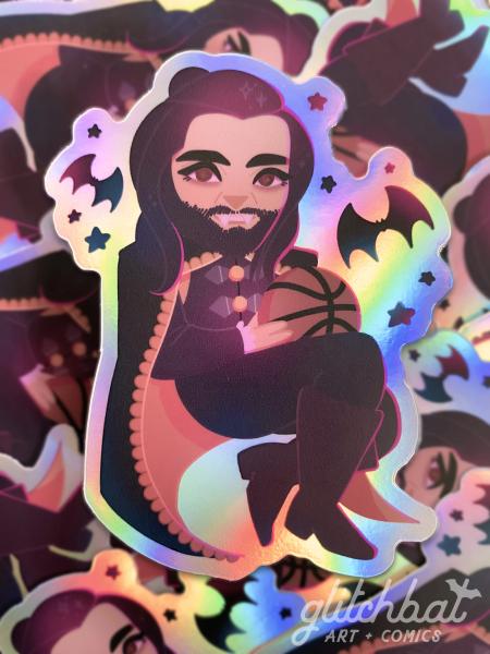 NANDOR - 3" holographic sticker picture