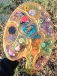 Epoxy resin paint pallet