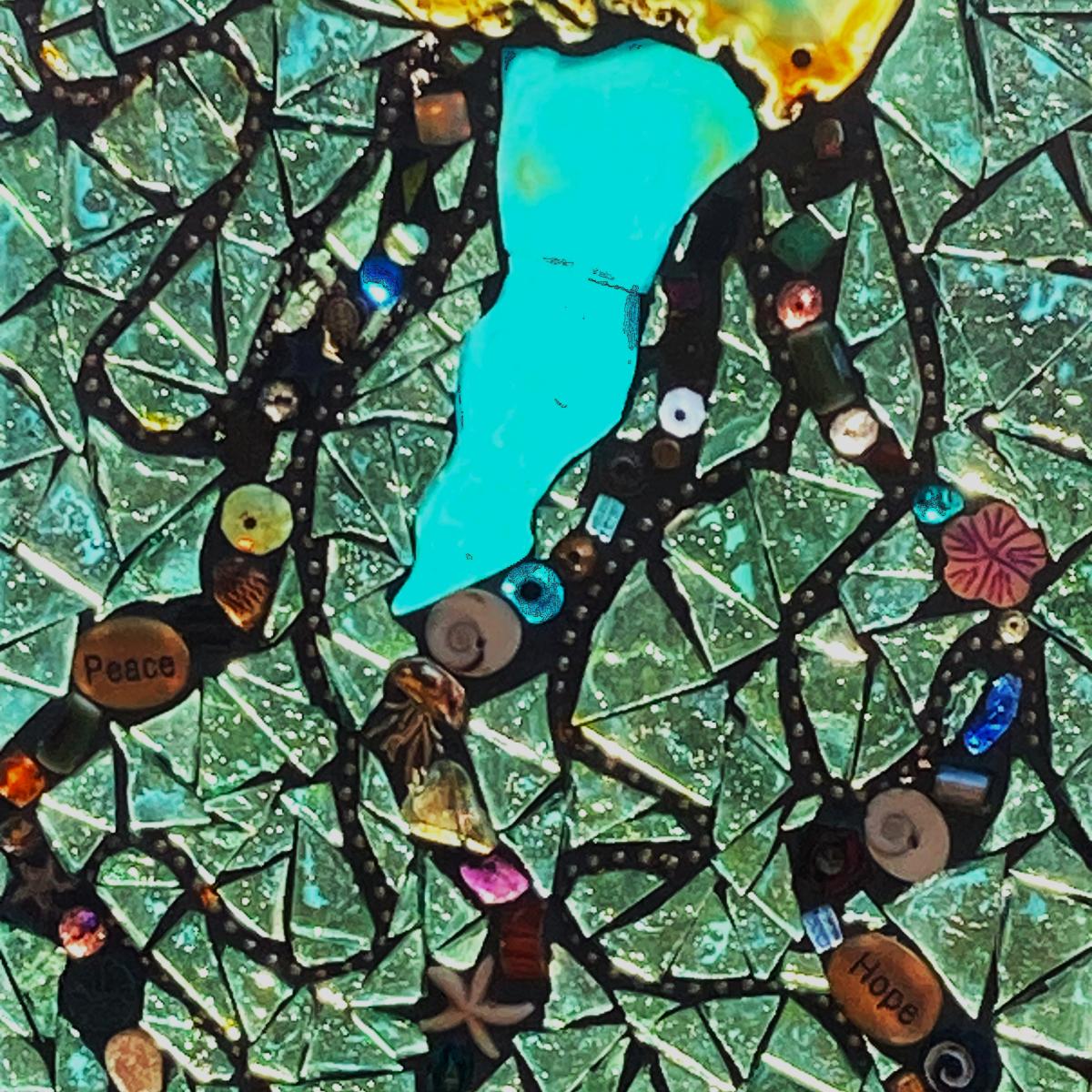 Agate Jellyfish Suncatcher picture