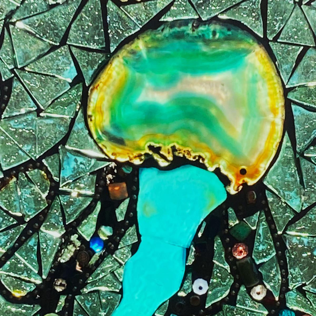 Agate Jellyfish Suncatcher picture