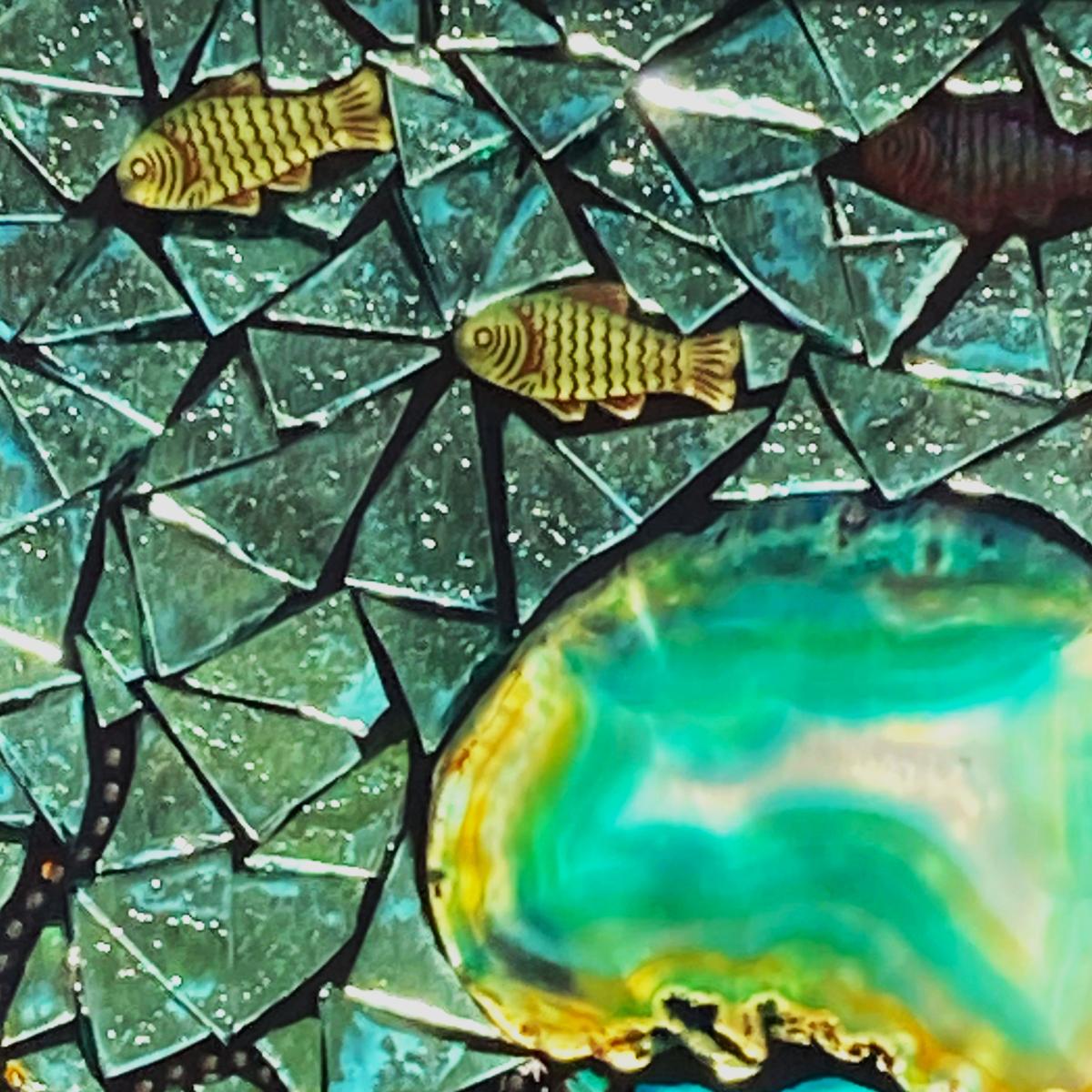 Agate Jellyfish Suncatcher picture