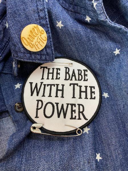 Babe With The Power Labyrinth Patch Sew On Patch picture