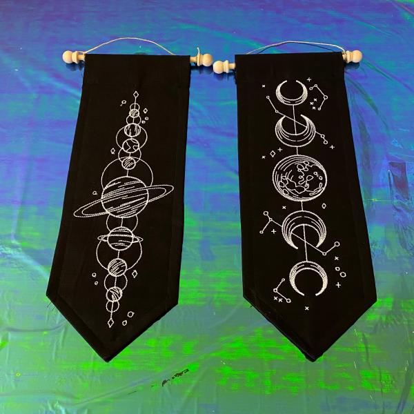 Planetary Celestial Banner Pennant Space Banner picture