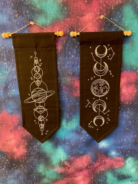 Planetary Celestial Banner Pennant Space Banner picture