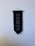 Moon Phase Celestial Banner Pennant Space Banner