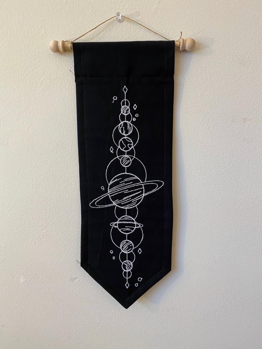 Planetary Celestial Banner Pennant Space Banner picture