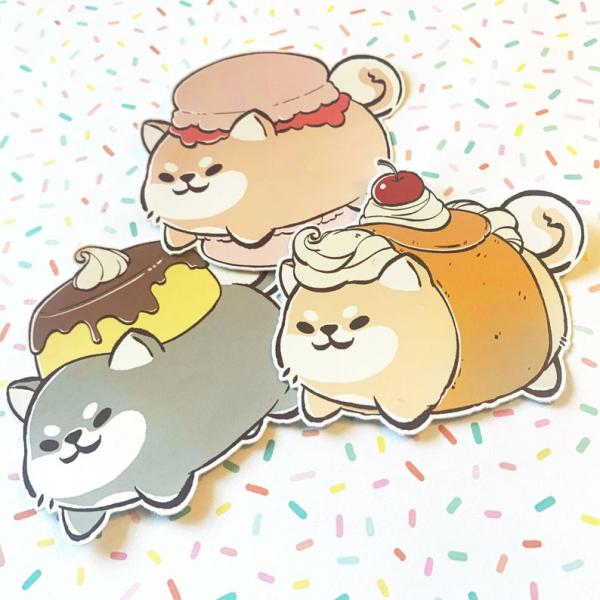 Shiba Stickers - Shop Via Etsy picture