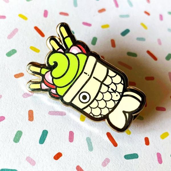 Taiyaki Enamel Pin - Shop Via Etsy picture