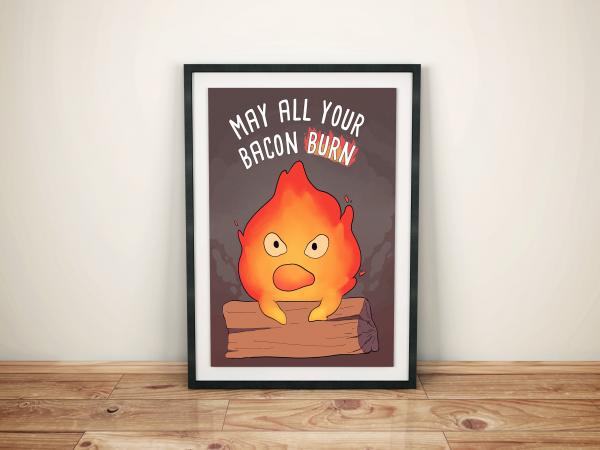 Calcifer 8.5 x 11 Print picture