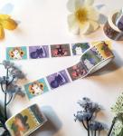 Nature Cats Stamp Washi Tape