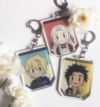 Fire Emblem 3 Houses Keychains