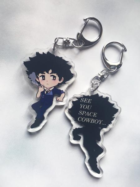 Spike Spiegel Keychain  |  Cowboy Bebop Keychain picture