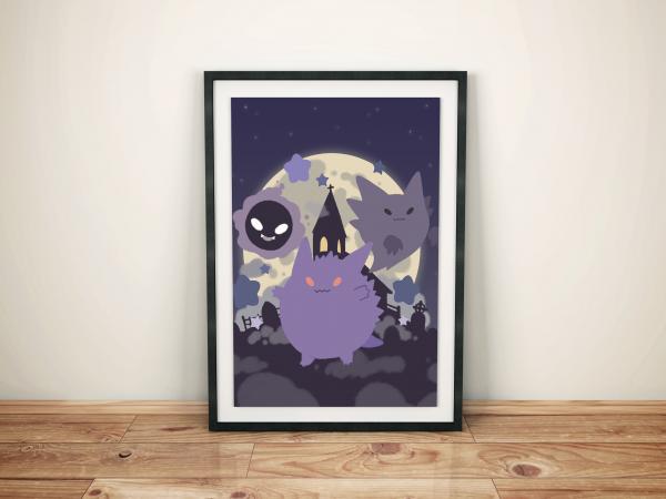 Ghost PKMN 8.5 x 11 Print picture