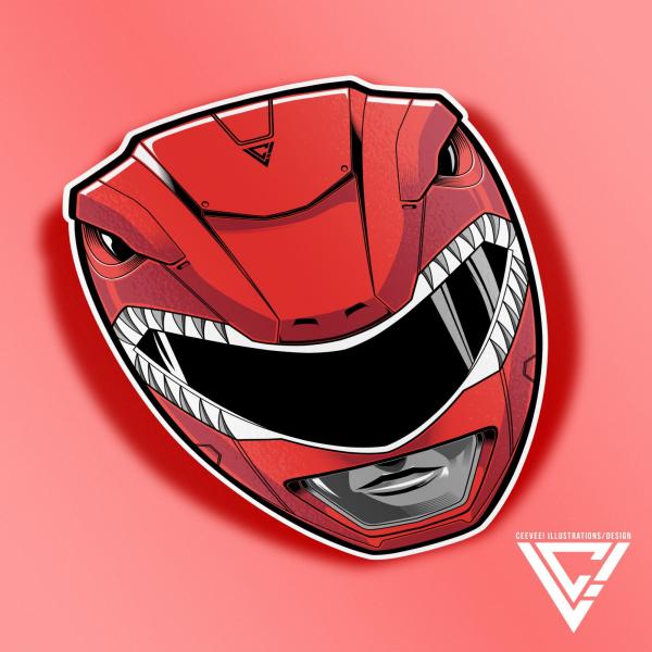 ZYU-01 Tyrannoranger Vinyl Decal picture