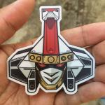 Kakure Daishogun 3" Vinyl Sticker