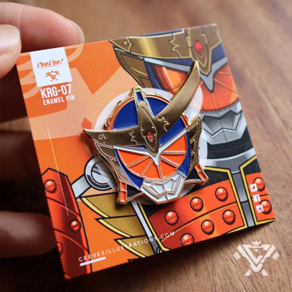 KRG-07 Gaim - Soft Enamel Collectible Pin