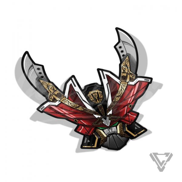 Kanzen Gokaioh - 3"x 3" Vinyl Sticker