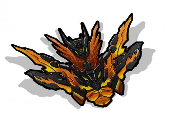 CrossZ Magma - 3"x 3" Vinyl Sticker picture