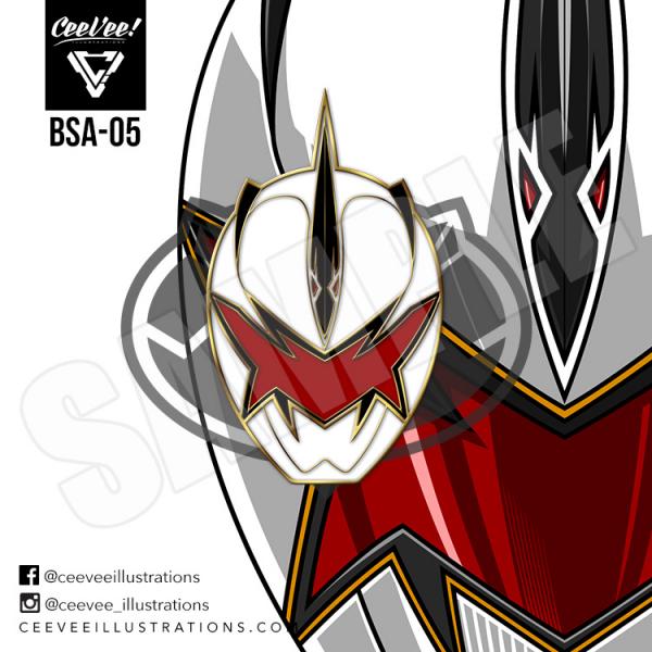 White Dino Thunder Ranger//Abarekiller picture