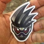 Kamen Rider Genm - 3" Vinyl Sticker