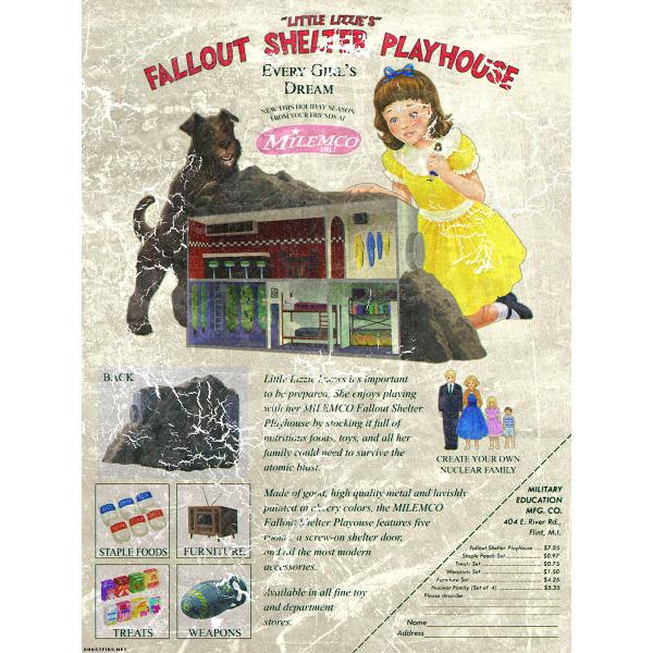 Atomic Ads - Fallout Shelter Playhouse picture