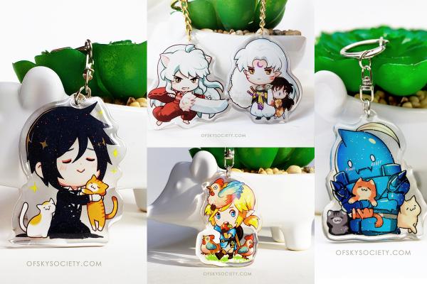 Acrylic Charms Part 1