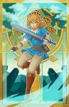 Link Nouveau Art Print