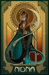 Midna Nouveau Art Print