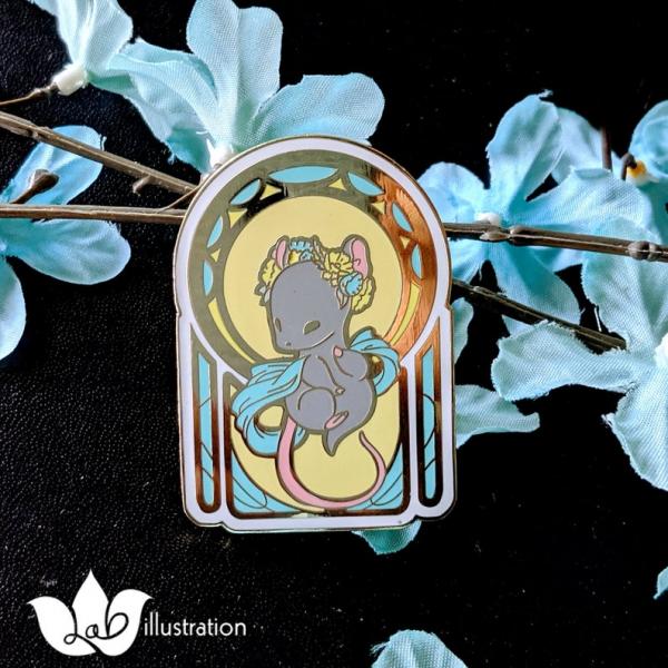 Mouse Nouveau Enamel Pin picture