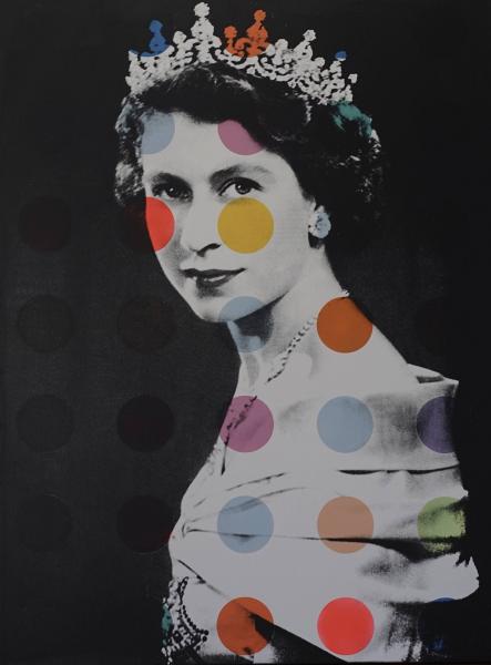 Queen Elizabeth II x Polka Dots