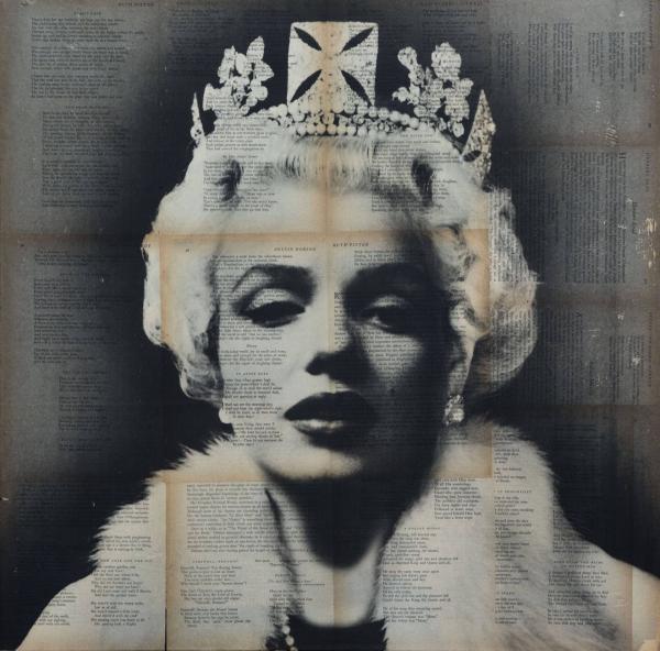 Queen Marilyn Monroe Collage picture