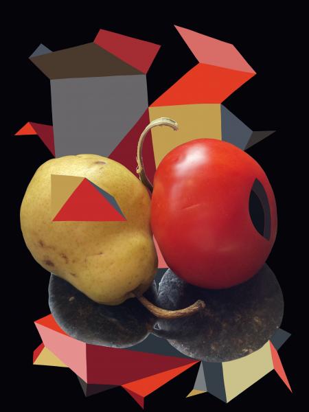 Pear and Tomatoe