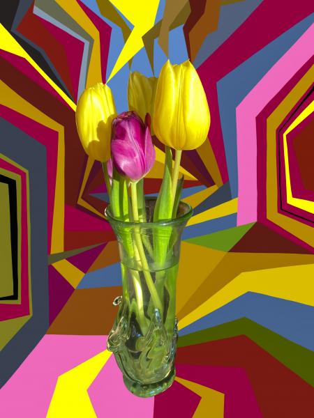 Tulips in a Vase picture