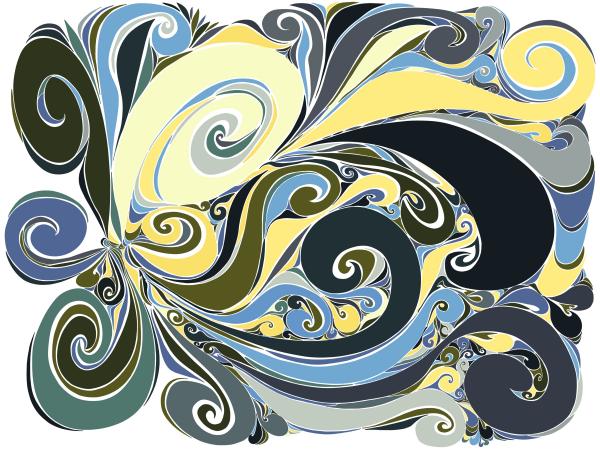 Paisley swirls picture