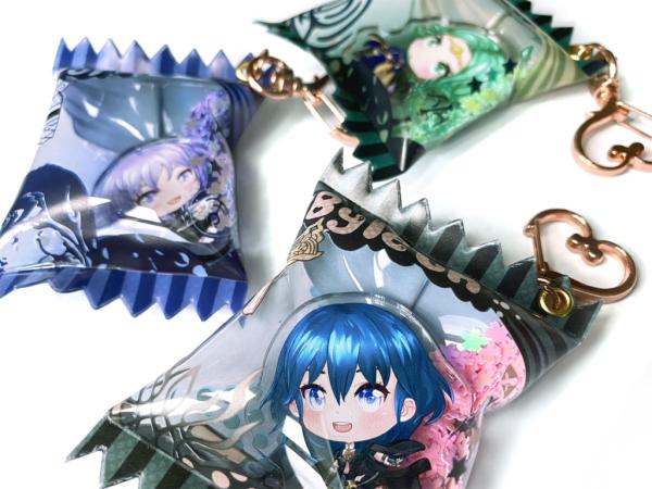 Fire Emblem 3 Houses Candy Bag Charms picture